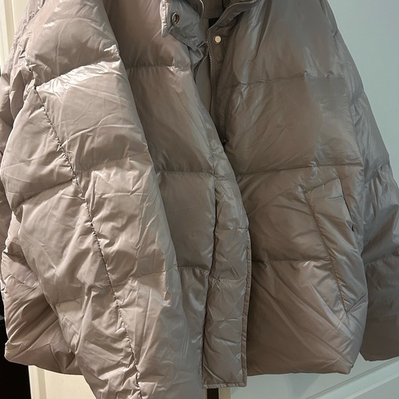 S-Deer gray goose feather bomber jacket - Picture 7 of 8